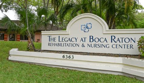 legacy at boca raton rehabilitation